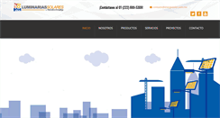 Desktop Screenshot of luminariassolares.com.mx
